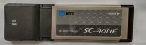 [中古・動作品] NTT 無線LANカード SC-40NE