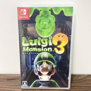 ★1円～　Luigi Mansion3 ルイージマンション3 Nintendo SWITCH ニンテンドー スイッチ 管4491