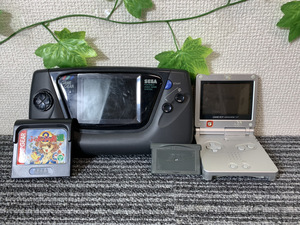 2132-01★◇動作確認済み◇任天堂 Nintendo ゲームボーイアドバンスSPポケモン不思議のダンジョン セガ SEGA GAME GEAR とぷよぷよ通★