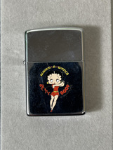 1943-03★ZIPPO ジッポ ライター 喫煙具 ベティブープ/WIND-PROOF/総柄 おまとめ3点【現状品】★_画像2