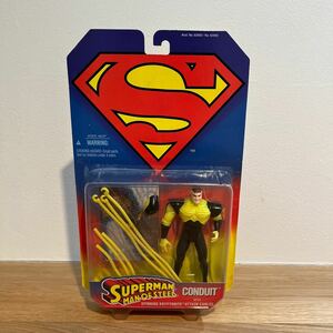 DC/ SUPERMAN MAN OF STEEL【CONDUIT】フィギュア アメコミ　ケナー　Kenner 1995年