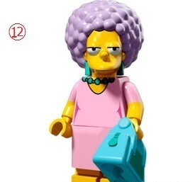 ★LEGO（レゴ)★ミニフィギュアシリーズ　シンプソンズ2★ ⑫パティ