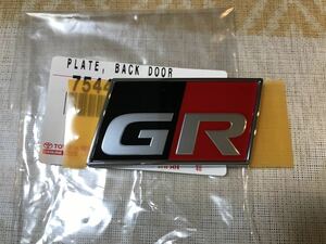 ■■■在庫有すぐ発送 即納 正規品 トヨタ純正品 GRヤリス リアエンブレム GR-FOUR GXPA16 MXPA12 バックドアネームプレート YARiS④