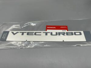 ■■■在庫有すぐ発送 ホンダ純正 FK8 VTEC TURBO ステッカー シビック タイプR CTR ウィンドウ エンブレム④