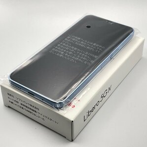 未使用品 Libero 5G IV A302ZT ブルー ワイモバイル SIMロックなし SIMフリーの画像1