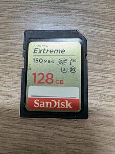 SanDisk　SDXC UHS-I Card SDSDXV5-128G-GNCIN [128GB] 中古