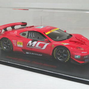 JIM GAINER FERRARI DUNLOP No.11 SUPER GT 300 2005 ジム ゲイナー フェラーリ エブロ EBBRO レッドライン REDLINE 1/43の画像5