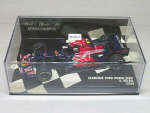 SCUDERIA TORO ROSSO STR3　S.VETTEL　2008　スクーデリア・トロ・ロッソ　セバスチャン・ベッテル　MINICHAMPS　PMA　1/43