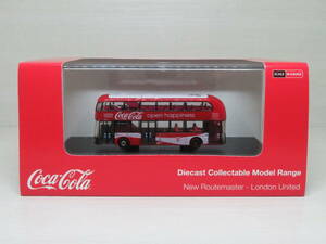 ニュールートマスター　２階建てバス　London United　コカ・コーラ　Coca-Cola　OXFORD　オックスフォード　1/148
