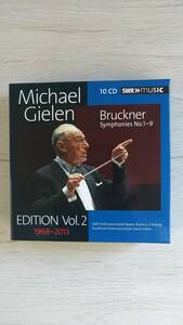 【10枚BOX】ミヒャエル・ギーレン指揮ブルックナー交響曲集(1968～2013) 版の選択ユニーク