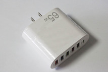 PD 充電器 65w　6ポート 3.1A 充電器 USB 5ポート PD1ポート　未使用新品 White 送料無料_画像3