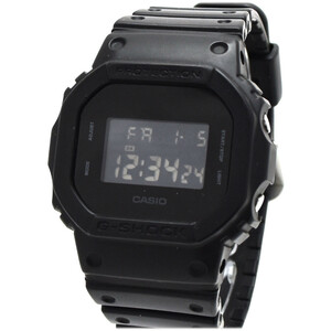 カシオ Gショック 腕時計 ソリッドデジタル DW-5600BB 樹脂 メンズ ブラック カシオ G-SHOCK 美品]