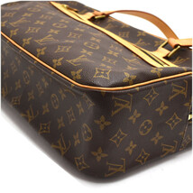 ルイヴィトン ショルダーバッグ シテGM モノグラム M51181 キャンバス×レザー レディース ブラウン LOUIS VUITTON_画像6