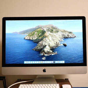 iMac / 27-inch, Late 2012 / プロセッサ 3.2 GHz / クアッドコア Intel Core i5 / 24GBメモリ