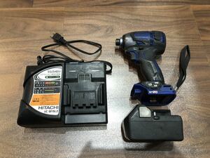 送料込み　WH18DDL2 ハイコーキ 日立　18V インパクトドライバーセット　充電式　HiKOKI 電動インパクト