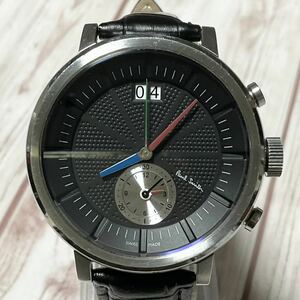 【電池新品/ベルト新品 】Paul Smith WATCH ポール・スミス スイス製 クロノグラフ メンズウォッチ 腕時計 正規品