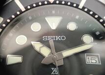 【528】★最終価格★稼働品★SEIKO セイコー プロスペックス 6R15-00G0 スモウ SUMO AT 自動巻き 機械式 ダイバーズウォッチ ブラック 時計_画像6