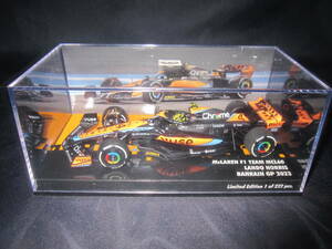 ③PMA1:43 マクラーレン F1 MCL60 バーレーンGP 2023 L.ノリス #4　　ドイツ限定BOX 未使用