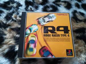 【中古・盤面概ね良好・動作確認済み】PS　R4 RIDGE RACER TYPE 4/R4 リッジレーサータイプ4 　　同梱可