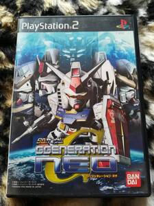 【中古・盤面良好・動作確認済み】PS2 SDガンダム G GENERATION-NEO 同梱可