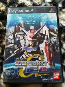 【中古・盤面良好・動作確認済み】PS2　SDガンダム G GENERATION-NEO　　　　同梱可