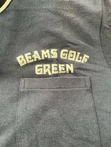 BEAMS GOLF 半袖ポロシャツ ネイビー ビームスゴルフ 中古品 オレンジレーベル_画像4