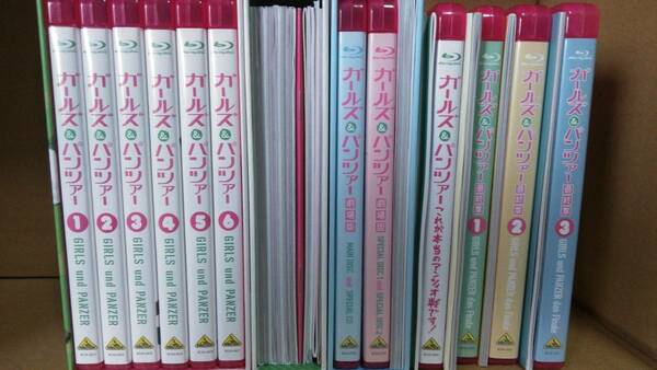 ♪送料無料 即決 ガールズ＆パンツァー～劇場版　最終章　Blu-ray 全11巻　限定版セット♪