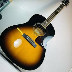 Epiphone エピフォン アコースティックギター Model:AJ-220S/VS USED品 マーク剥がれ 1円スタート 