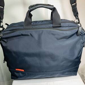 美品 MANHATTAN PASSAGE マンハッタン パッセージ ＃7010 ビジネスバッグ 2WAY 軽量 メンズ　Black USED品 1円スタート 