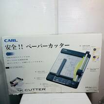 カール事務機 裁断機 ペーパーカッター A4対応 40枚裁断 DC-210N USED品 1円スタート_画像1