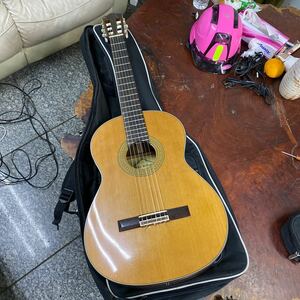 ECOLE GUITARE E600 エコール ギター クラシックギター ブラウン ケース 楽器 弦楽器 