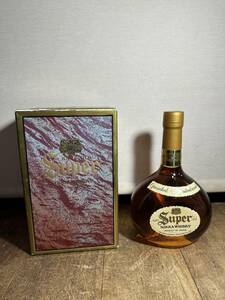 ★コレクター必見！！ 未開栓 NIKKA WHISKY rare Super old ニッカ ウィスキー 古酒 箱付き ビンテージ 760ml 43% お酒 Tu012343