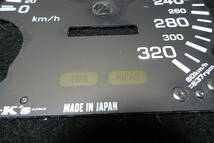 【文字盤】日産　R33スカイライン　320kmスピードメーター（管理：AA）_画像3