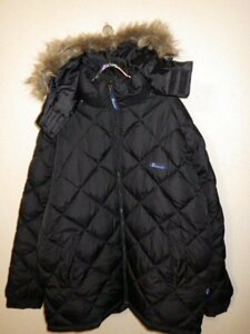 z3731Penfield★ペンフィールド★ワッペン付★中綿★キルティングパーカージップジャケット★黒色★サイズ4L★ビッグサイズ★レア★激安