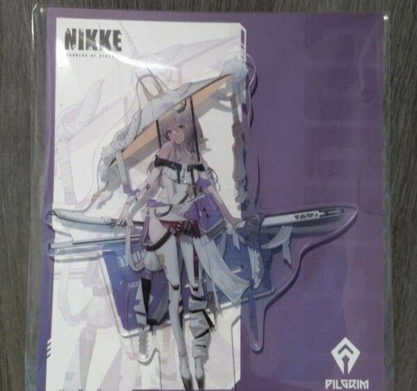 NIKKE　ニケ　紅蓮　アクリルスタンド　1周年記念　非売品　渋谷　ピールオフ　広告　アクスタ　新品未開封