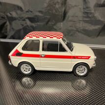 MCG 1　1/18 フィアット１２６　アバルト風カスタム　 fiat126 LOOK ABARTH 1972 - WHITE /MCG 1/18 ミニカー_画像2