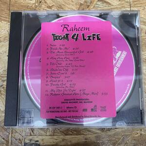 ◎ HIPHOP,R&B RAHEEM - TIGHT 4 LIFE アルバム,HYPE STICKERコレクターズアイテム CD 中古品