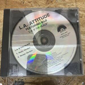 ◎ HIPHOP,R&B L.A. ATTITUDE FEAT G-LO - L.A.'S THE PLACE シングル CD 中古品