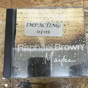 シ● HIPHOP,R&B RAPHAEL BROWN - MAYBE INST,シングル CD 中古品