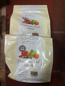 MISHONE　ミシュワン　Premium Food　小型犬用　小粒　1kg2パック　計2kg