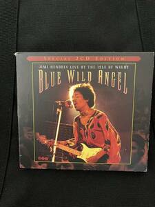 JIMI HENDRIXジミヘン/BLUE WILD ANGEL☆LIVE AT THE ISLE OF WIGHT2CD ブックレット