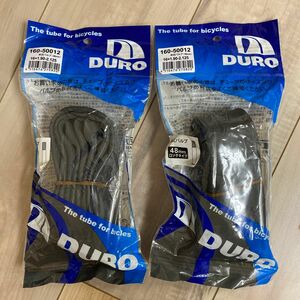 【新品未使用】DURO チューブ 16×1.90-2.125 AV 48mm デューロ 自転車 チューブ