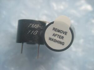 SB03　スター精密？？　回路内蔵型電子音ブザー　TMB-05　５Ｖ　未使用品ですが長期保存品　キズ、汚れ等有　２個セット　