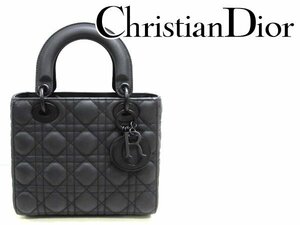 Второй почтовый заказ [Geki Rare] Кристиан Dior Mat Black 2way Sudbag