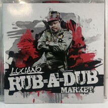 CD レゲエ Luciano - Rub-A-Dub Market / コンシャスな歌モノにワンドロップやミディアム中心 生演奏を基調に丁寧に作り込まれた良作_画像1