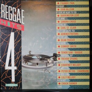 LP レゲエ Reggae Hits: Vol.4 / Jet Star / 再生確認済