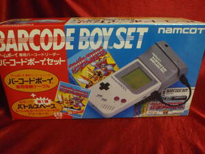 ゲームボーイ 専用 バーコードリーダー＋バトルスペース バーコードボーイ セット★ナムコ ★GAMEBOY BARCODE BOY SET★新品・未開封