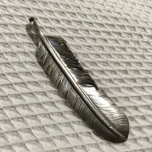  Goro's extra-large plain feather goro's SV silver 