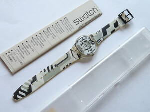  unused battery replaced Swatch regular model Swatch 1993 year PERSPECTIVE product number GK169