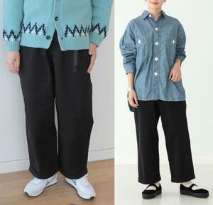 GRAMICCI Gramicci × BEAMS BOY Beams Boy / special order futoshi chino pants / F / black 